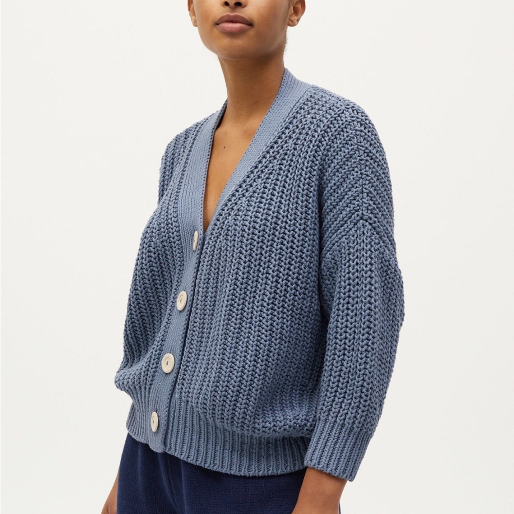 Babaa cardigan no18 midnight ocean